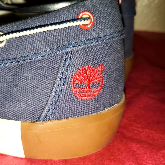 Timberlands Mens Canvas Slip on Shoes 11 - Picture 6 of 13